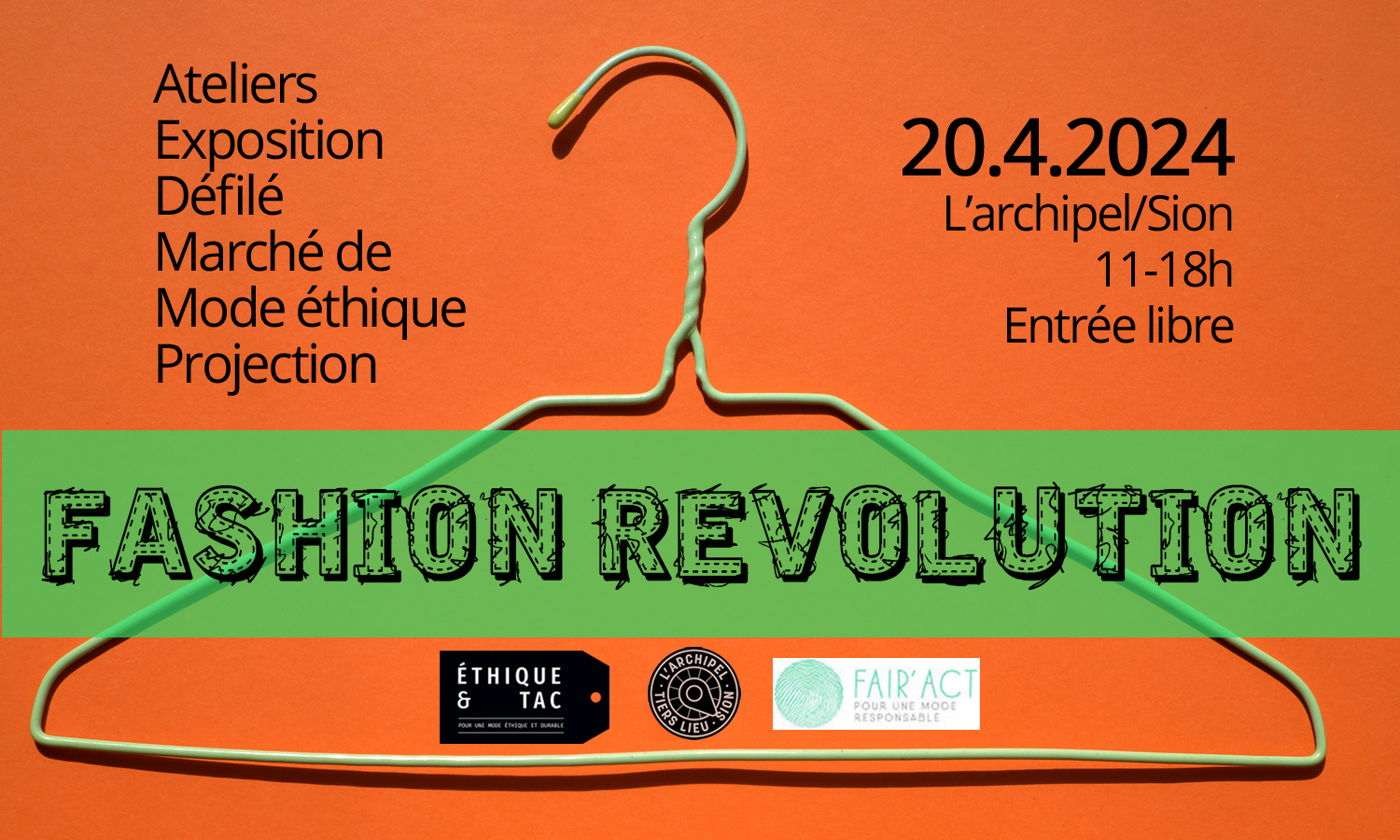 bannière Fashion Revolution Ethique & Tac 2024